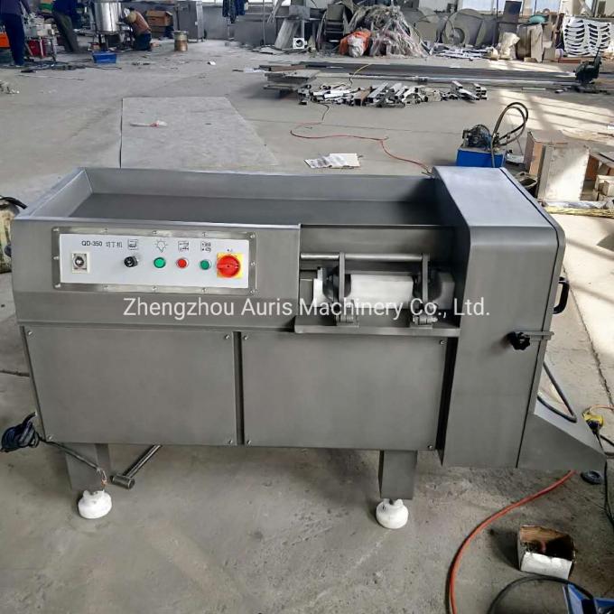 500 كجم / ساعة آلة تقطيع اللحوم المجمدة 2.25kw آلة تقطيع اللحم البقري المجمد 0