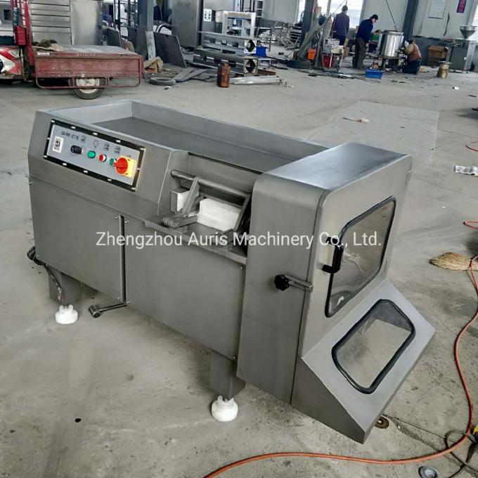 500 كجم / ساعة آلة تقطيع اللحوم المجمدة 2.25kw آلة تقطيع اللحم البقري المجمد 1