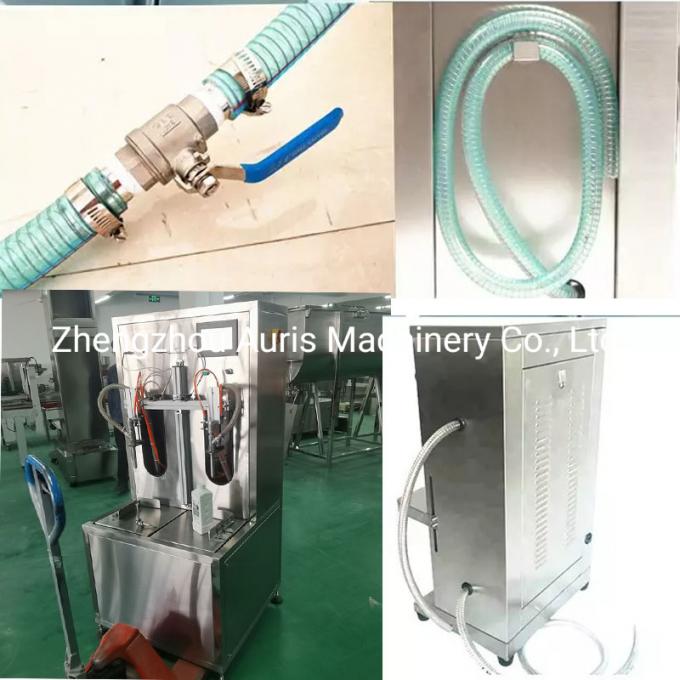 50L 100L دلاء الشوكولاته آلة التعبئة التلقائية وزنها وتعبئة الجهاز 5