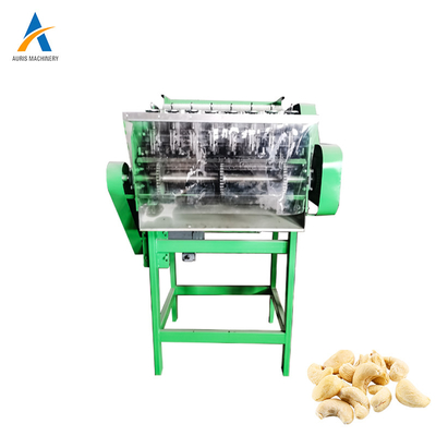 200kg الناتج الكاجو آلة الجوز الجاف نوع محرك تقشير خط إنتاج الغذاء