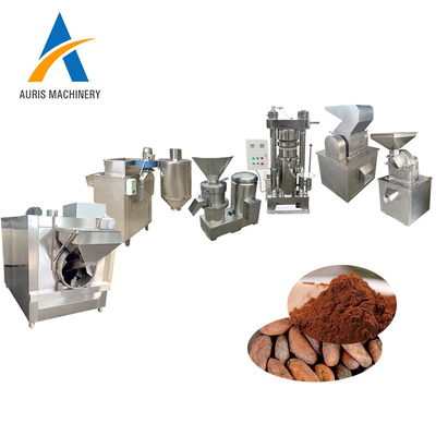 ACP Bean To Bar Chocolate Machine 500kg H آلة طحن مسحوق الكاكاو
