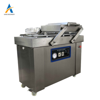 3KW آلات تصنيع اللحوم غرفة مزدوجة آلة تغليف النقانق فراغ