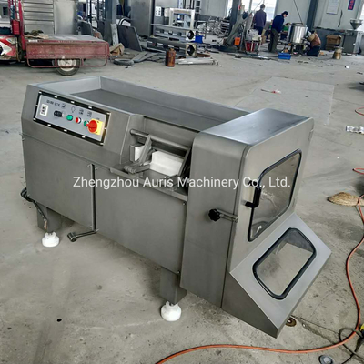 500 كجم / ساعة آلة تقطيع اللحوم المجمدة 2.25kw آلة تقطيع اللحم البقري المجمد