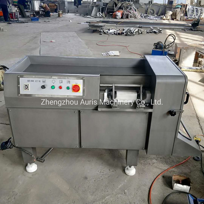 500 كجم / ساعة آلة تقطيع اللحوم المجمدة 2.25kw آلة تقطيع اللحم البقري المجمد