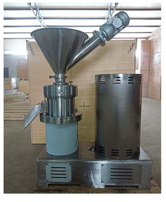آلة طحن السمسم 304ss 100 كجم / ساعة 4kw ماكينة صنع زبدة الفول السوداني