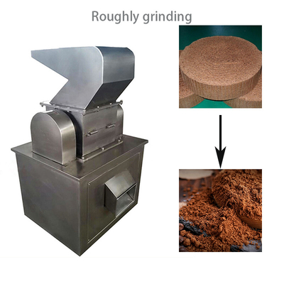 24kw Bean To Bar Chocolate Machine 200kg خط إنتاج مسحوق الكاكاو