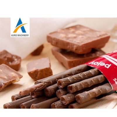 380v آلة صنع الشوكولاته Enrobing مغطاة آلة ذوبان الشوكولاته التجارية