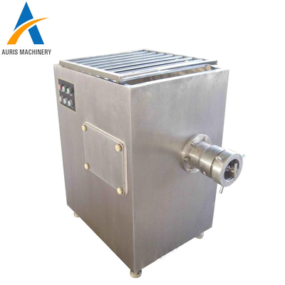 سحق اللحم البقري التجارية آلة طاحونة الأسماك الطازجة المجمدة 5.5KW
