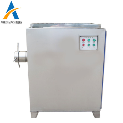 سحق اللحم البقري التجارية آلة طاحونة الأسماك الطازجة المجمدة 5.5KW