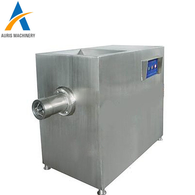 سحق اللحم البقري التجارية آلة طاحونة الأسماك الطازجة المجمدة 5.5KW