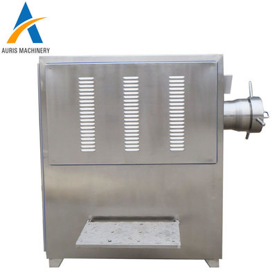 سحق اللحم البقري التجارية آلة طاحونة الأسماك الطازجة المجمدة 5.5KW
