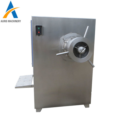سحق اللحم البقري التجارية آلة طاحونة الأسماك الطازجة المجمدة 5.5KW